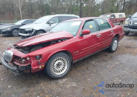 1999 Mercury Grand Marquis Gs из США, поврежденный, VIN 2MEFM74W9XX664829